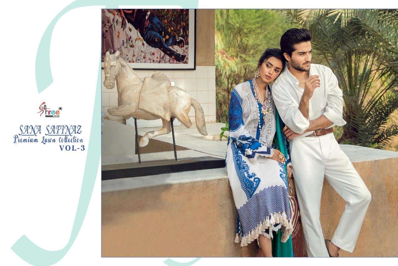 SHREE FABS SANA SAFINAZ PREMIUM LAWN COLLECTION VOL 3 